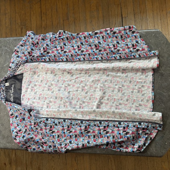 Robert Graham Shirt Mens XL Abstract Print Long Sleeve Button Up Classic Casual - Picture 6 of 9